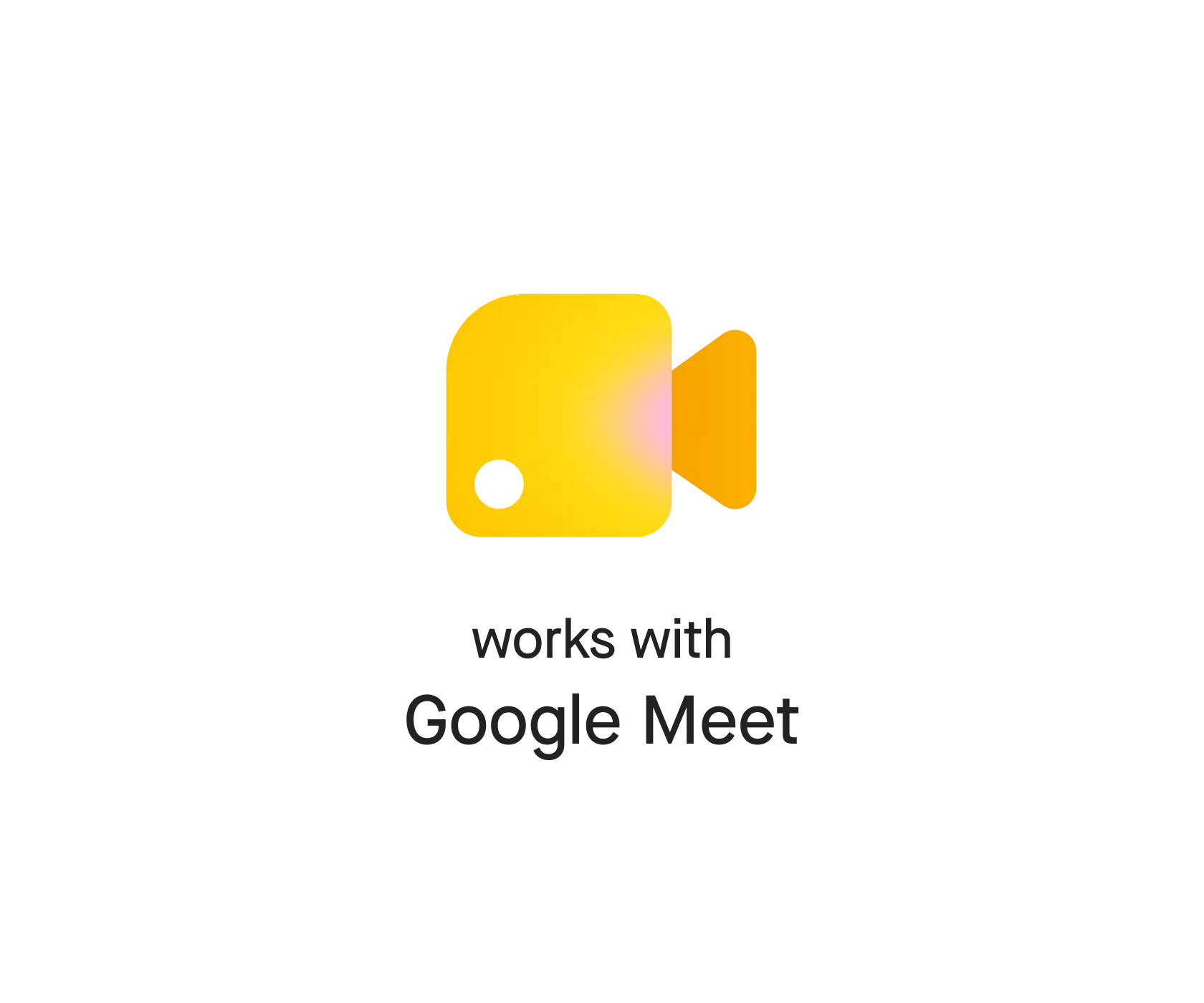 Google Meet certified logo.