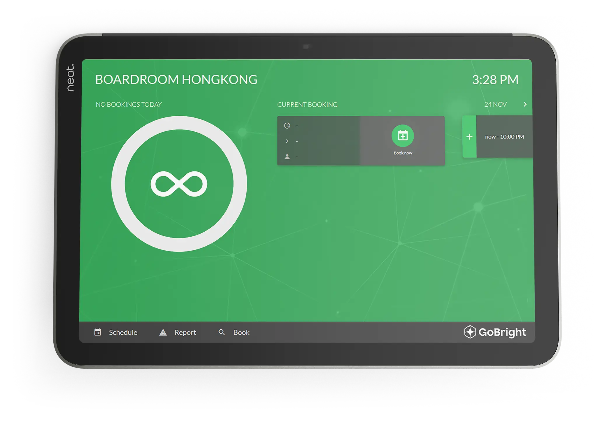 GoBright running on Neat Pad Pro.